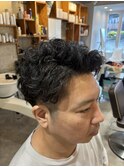 名古屋天白区梅ヶ丘大人メンズナチュラルパーマ