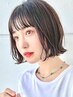 カット+クレンジングシャンプー￥7150→￥5500［ショート～ロング