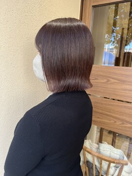 チャコレ パーチ 北千住店(Chacolle perch) 外はねブラウンボブ