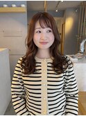 【mii】ピンクブラウン