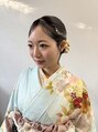 ウフアンビアンス(Oeuf.ambiance) メイクも得意です！ヘアメイクのご予約もお受けしております！
