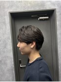 メンズヘア　パーマ　ニュアンスパーマフェザーパーマツイスパ