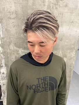 メンズサロン キング 高槻店(Men’s salon K!ng) 波巻きツイストスパイラルパーマ/フェザーパーマ/眉毛/メンズ