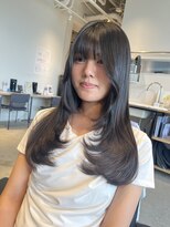 ヘアーエスクールシーユー 枚方T-SITE店(hair S.COEUR×Cu) 韓国風レイヤー/大阪美容室/枚方美容室