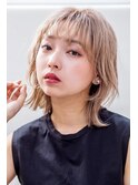 大人ガーリー小顔くびれヘア
