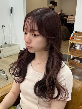 メアリー バイ メリー(marry by merry) 【立町メアリーバイメリー】インナーカラー×ピンクベージュ