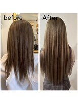 エクステンション キュー(extension Q)&nbsp;プルエクステ/ダイヤモンド毛質52cm（長さおへそ位）100本