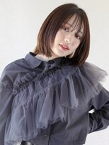 ヘアサロンガリカアオヤマ(hair salon Gallica aoyama)&nbsp;ナチュラルレイヤーボブ/暗髪/内巻きボブ