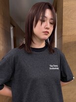 シーン(SCENE)&nbsp;アッシュブラウン レイヤーカット 顔周りカット 髪質改善 20代