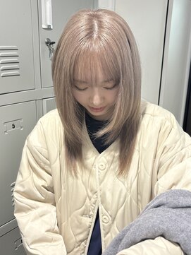 ワープ 青葉台(WARP) ミルクティーベージュ/ダブルカラー/青葉台