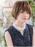 斜めバング小顔前下がりマッシュボブショートA3川口20代30代