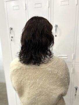 ノートエートル 西金沢(Nought etre) パーマスタイル/ミディアムパーマ/フォワードパーマ/