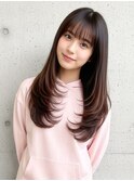 【Neolivekuta】ロングワンホンレイヤーカット