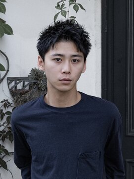 スパイキーショート/ラフショート/ピンパーマ/三鷹