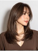 艶髪/艶感/艶髪/透明感/レイヤーカット/顔まわりカット/7