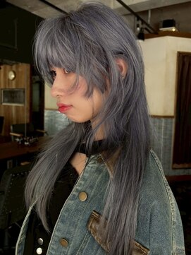 エクーエルム 心斎橋(ECOO yelm) 【シルバーアッシュ】ブリーチ/ハイトーン