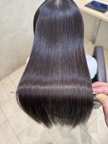 ジーナ 船橋(Zina)&nbsp;髪質改善＊ロングレイヤーグレーベージュ＊美髪【Zina船橋】