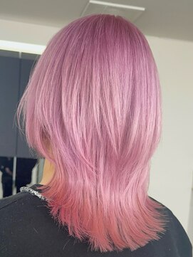 エトワール(ETOILE) ネオンピンク/ブリーチ/ハイトーン/ピンクカラー/ウルフレイヤー