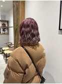 ブリーチ履歴にウェーブパーマ