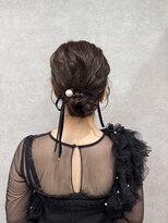 メゾンドムニ 恵比寿(Maison de MUNi) シンプルゆるふわアップスタイル