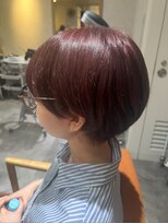 アヴァンス 箕面(AVANCE.) 暖色ショートボブ