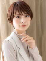 カバーヘア ブリス 大宮西口(COVER HAIR bliss)&nbsp;斜めバング前下がりコンパクトショートカットTd3大宮30代40代