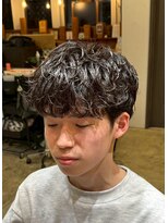 ジェットブラックキューサンロク(JET BLACK 936) ルーズパーマ