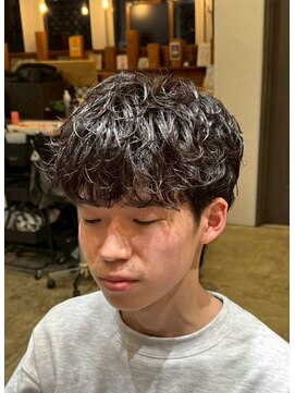 ジェットブラックキューサンロク(JET BLACK 936) ルーズパーマ