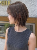 パーク(PERK)&nbsp;【24.アイロンで巻かなくても自然なくびれヘアに♪ウルフヘア】