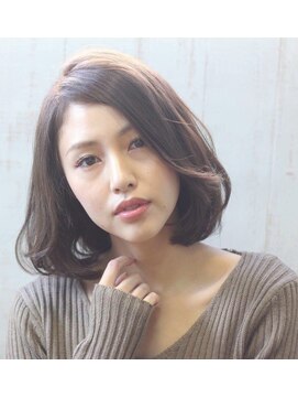 フラワーズビィーオーディー(FLOWERS BOD) 前髪長めの大人ボブ☆