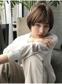 抜け感アンニュイショート