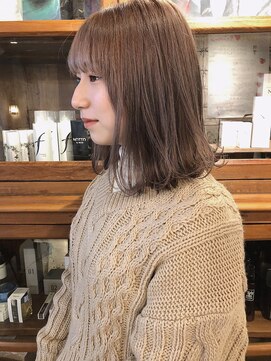 ロティー(loty) 《loty酒井美紀》ラベンダーベージュ×束感ボブ