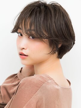 ルータス(loutus) 【loutus】重めのショート×スターダストカラー☆暖色系カラー