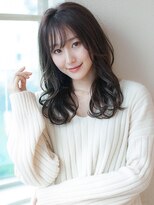 【AFLOAT 晃輔】20代30代大人かわいい 小顔無造作カールセミディ
