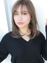 アグ ヘアー ボニー 三田駅前店(Agu hair bonny) 内巻きがアクセント☆グレージュ