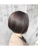 フルール たまプラーザ(Fleur)&nbsp;オリーブグレージュ×ミニボブ☆今林覚