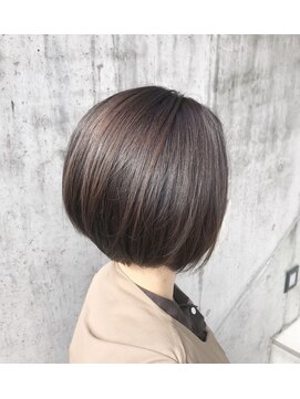 フルール たまプラーザ(Fleur) オリーブグレージュ×ミニボブ☆今林覚