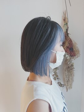 ヘアドゥーレディバグ 大和八木店(HAIR DO LADY BUG) 【夏スタイル】ハイライト×インナーアッシュ