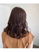 【艶感カラー】ナチュラルベージュ/モカブラウン