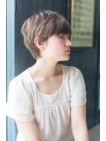 クート 北浦和(ku-to)&nbsp;ハイライトにイルミナカラーのショート×白髪染めでも◎