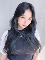 アイティーバイアルバム 藤沢店(IT by ALBUM) 韓国ヘア_ショコラベージュボブルフベビーバング_28536