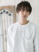 グルーミングサロン バーバー キャッスル 北浦和西口(Grooming salon Barber Castle)&nbsp;透けバングで優し気◎束感ショートウェットヘアP