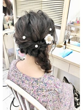 リサ 恵比寿(risa.) サイド編みおろし