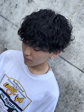 フィフス 渋谷(fifth) 波巻きパーマ刈り上げマッシュ波打ちパーマツイストスパイラル