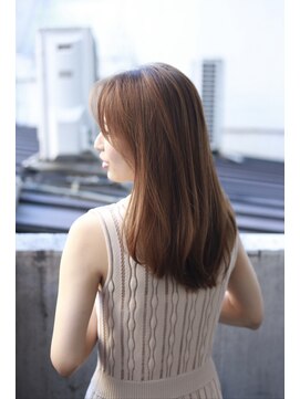 ルーカ 恵比寿(LU-CA) 20代30代40代 動きのあるセミロングレイヤー　【LU-CA恵比寿】