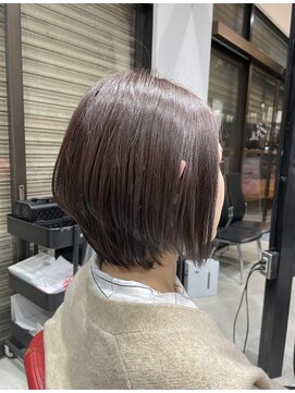 ポリッシュヘアーメイク 金町店(POLISH hair make) 丸みショートスタイル