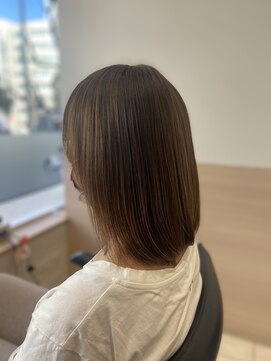 フィドルファドル(J Fidle Fadle) カット×ナチュラルベージュカラー×トリートメント