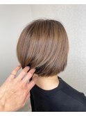 白髪ぼかしハイライトカラー&オレンジ消しハイライトカラー