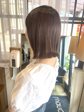 ルアナ ヘアメイク(Luana hair make) 切りっぱなしロブ