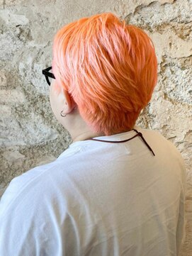 フロール 上大岡(Flor) 【Flor上大岡】*ベリーショート+ペールオレンジ*